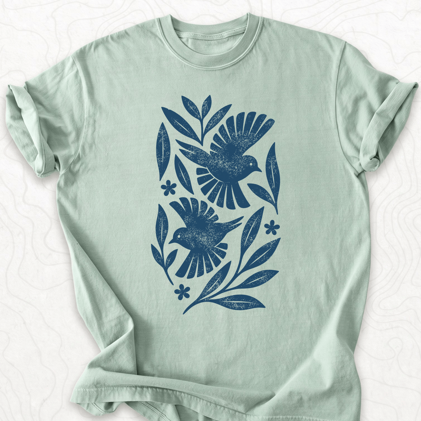 Folk Birds T-shirt