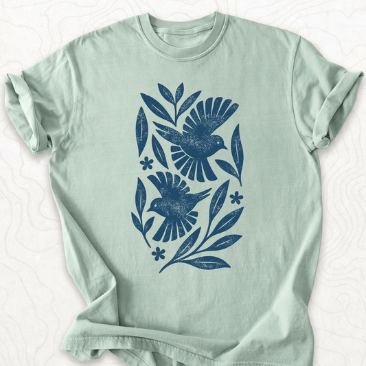Folk Birds T-shirt