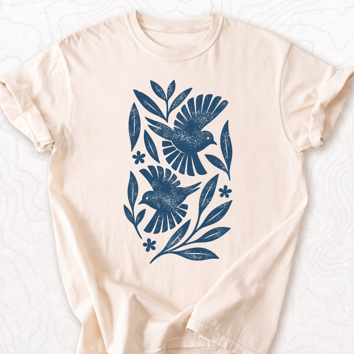 Folk Birds T-shirt