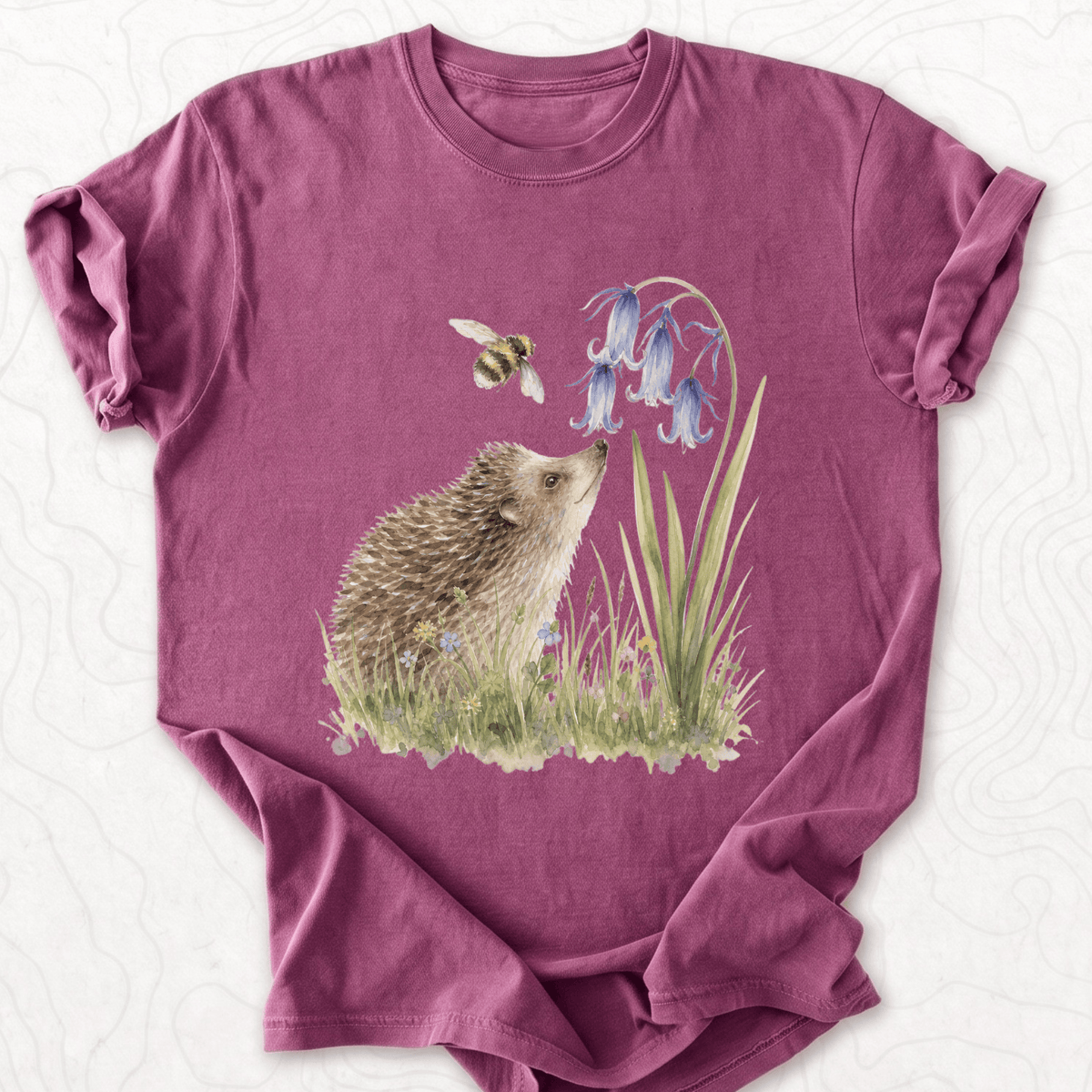 Hedgehog And Bee T-shirt