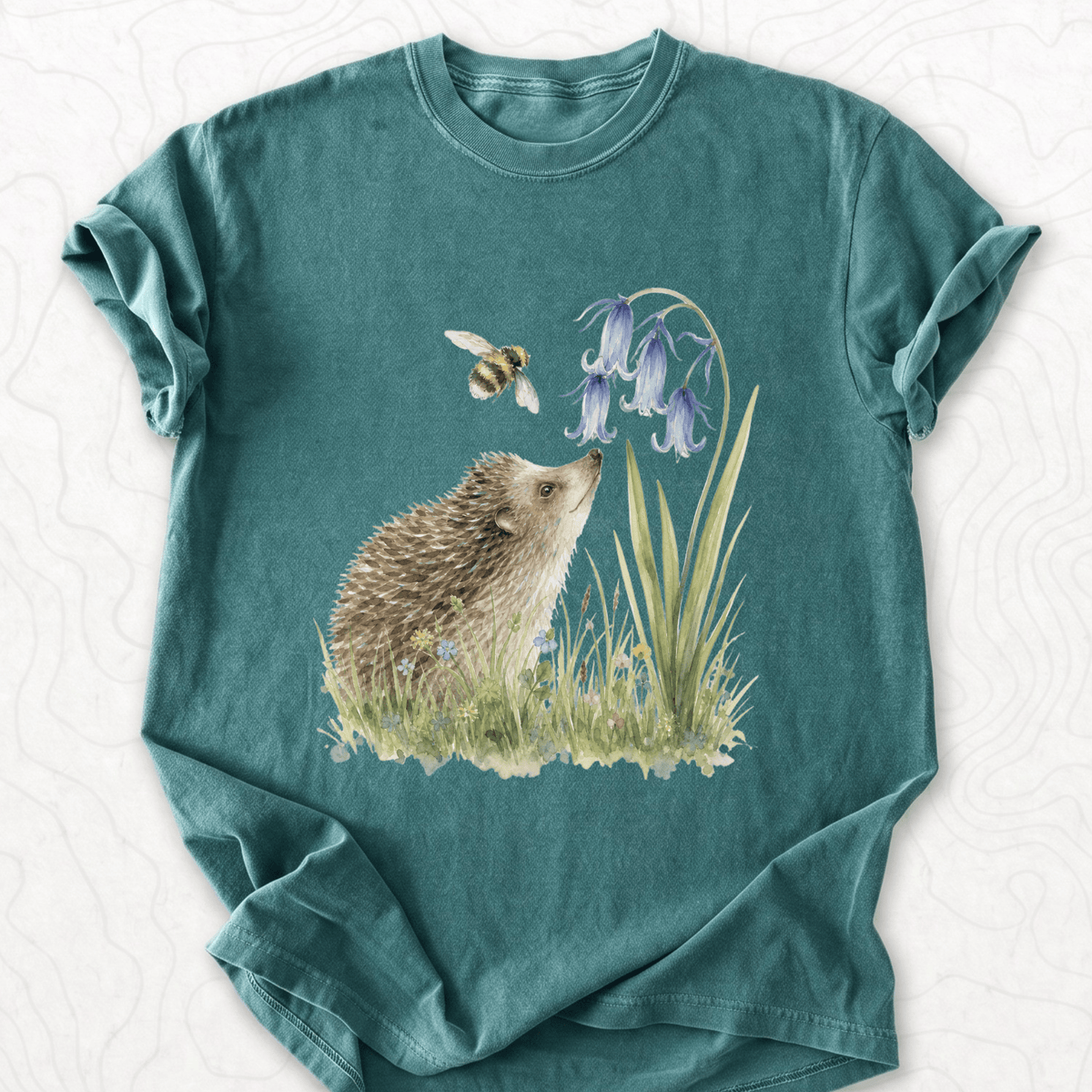 Hedgehog And Bee T-shirt