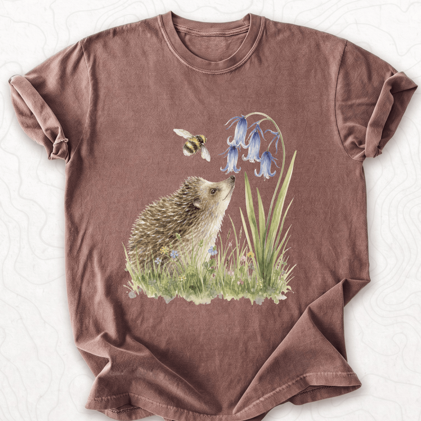 Hedgehog And Bee T-shirt