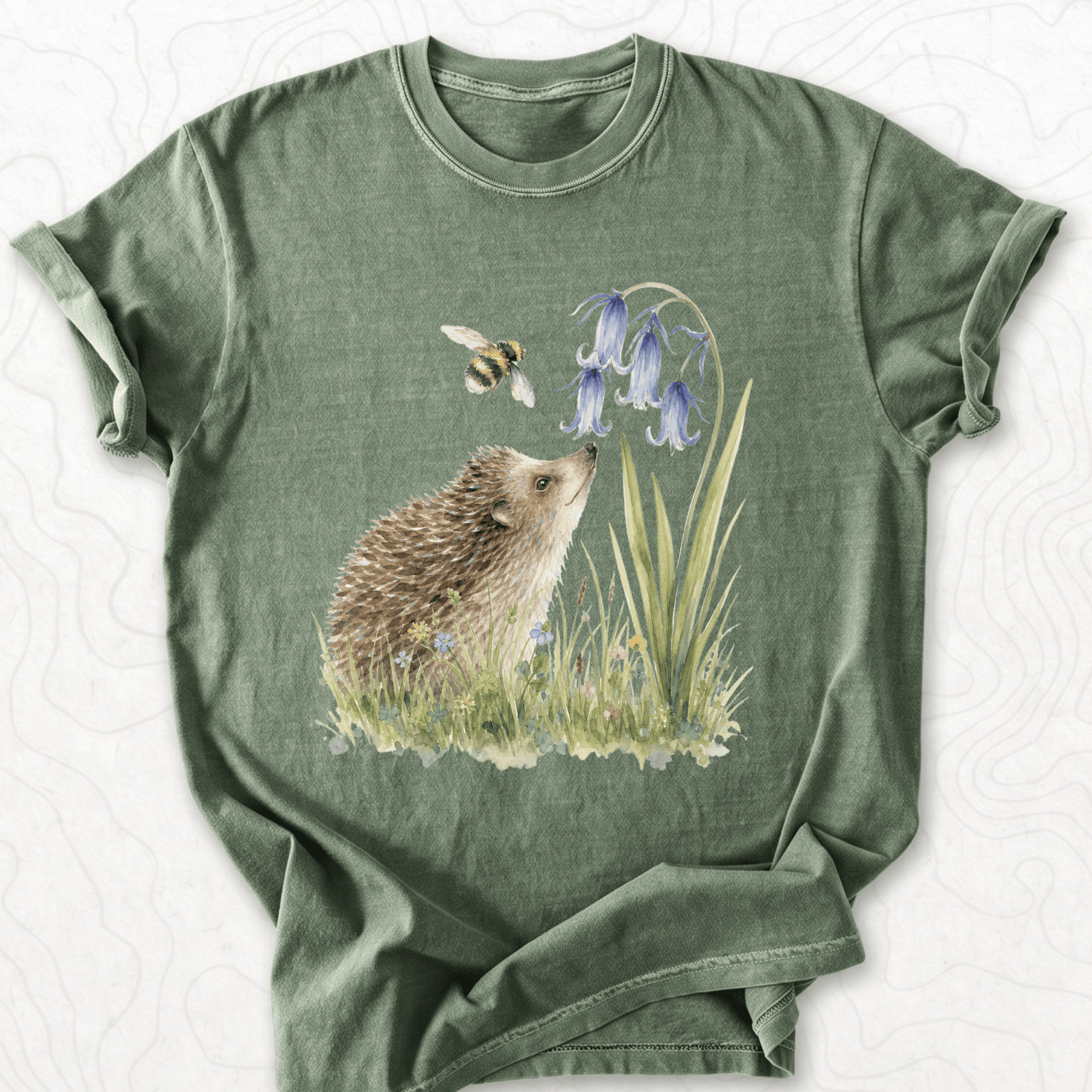 Hedgehog And Bee T-shirt