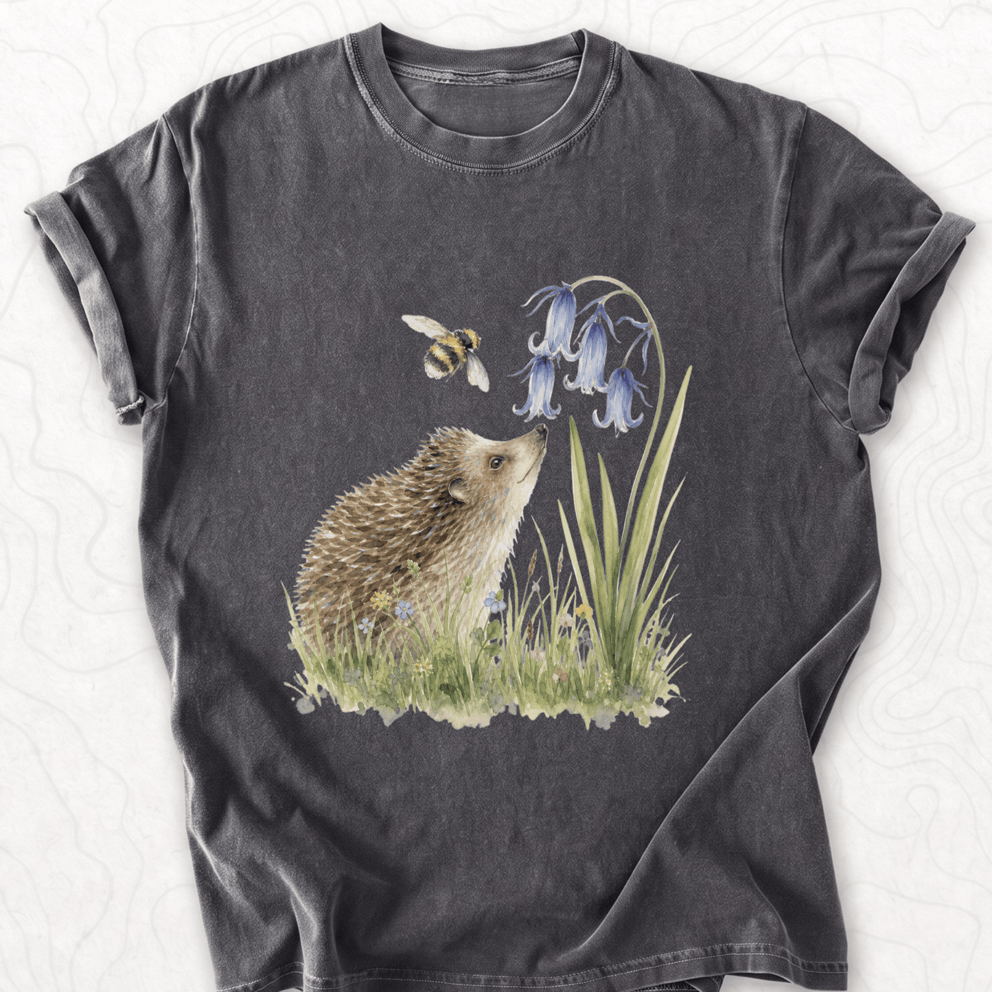 Hedgehog And Bee T-shirt