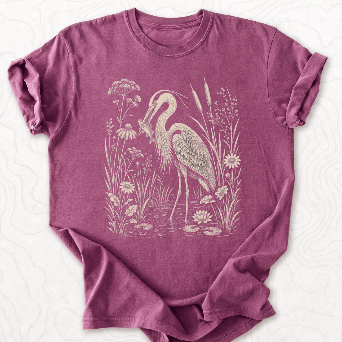 Heron Floral T-shirt