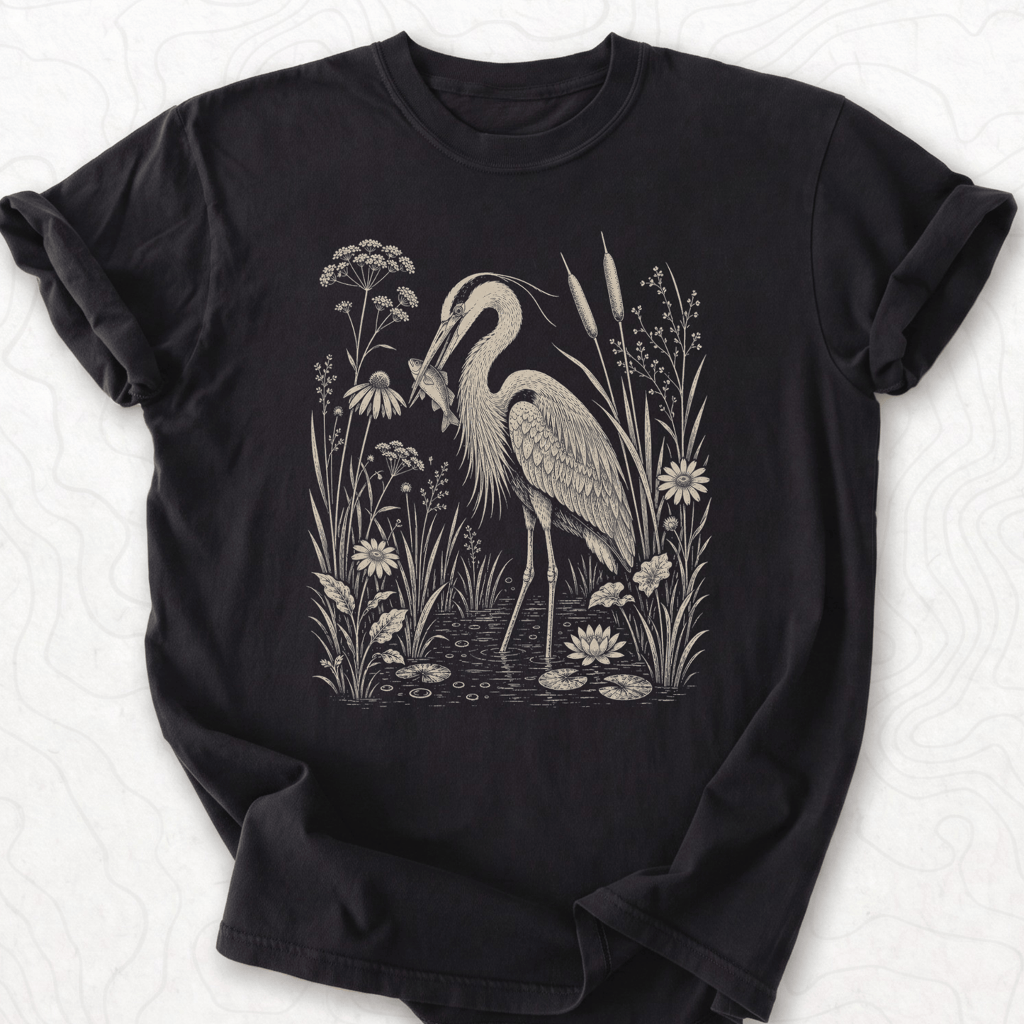 Heron Floral T-shirt