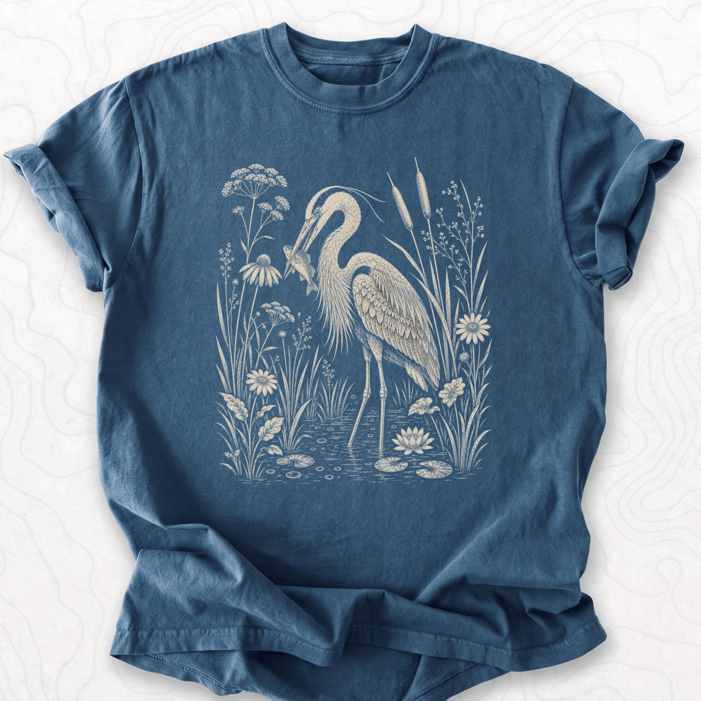 Heron Floral T-shirt