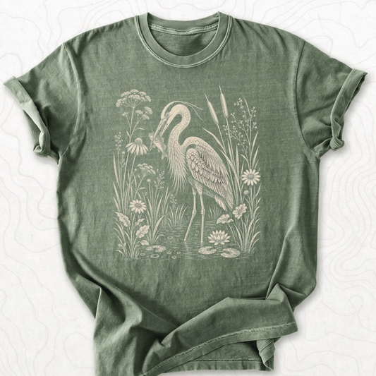 Heron Floral T-shirt