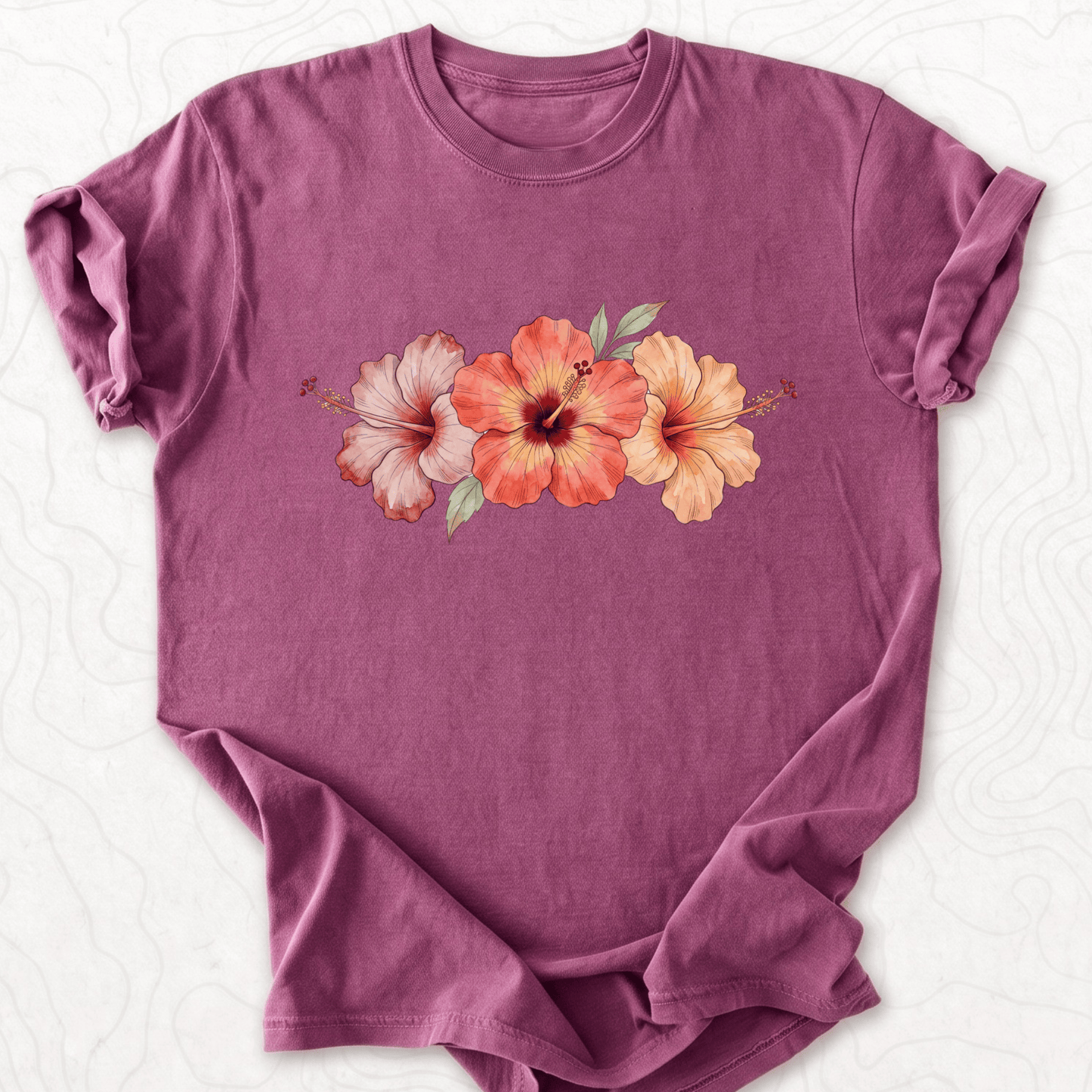 Hibiscus Flowers T-shirt