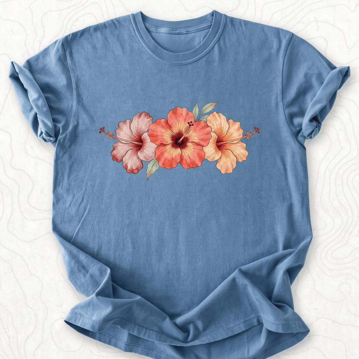 Hibiscus Flowers T-shirt