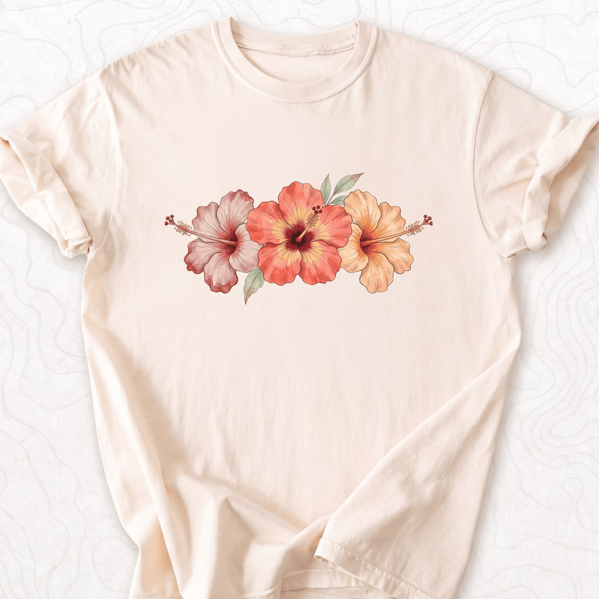 Hibiscus Flowers T-shirt