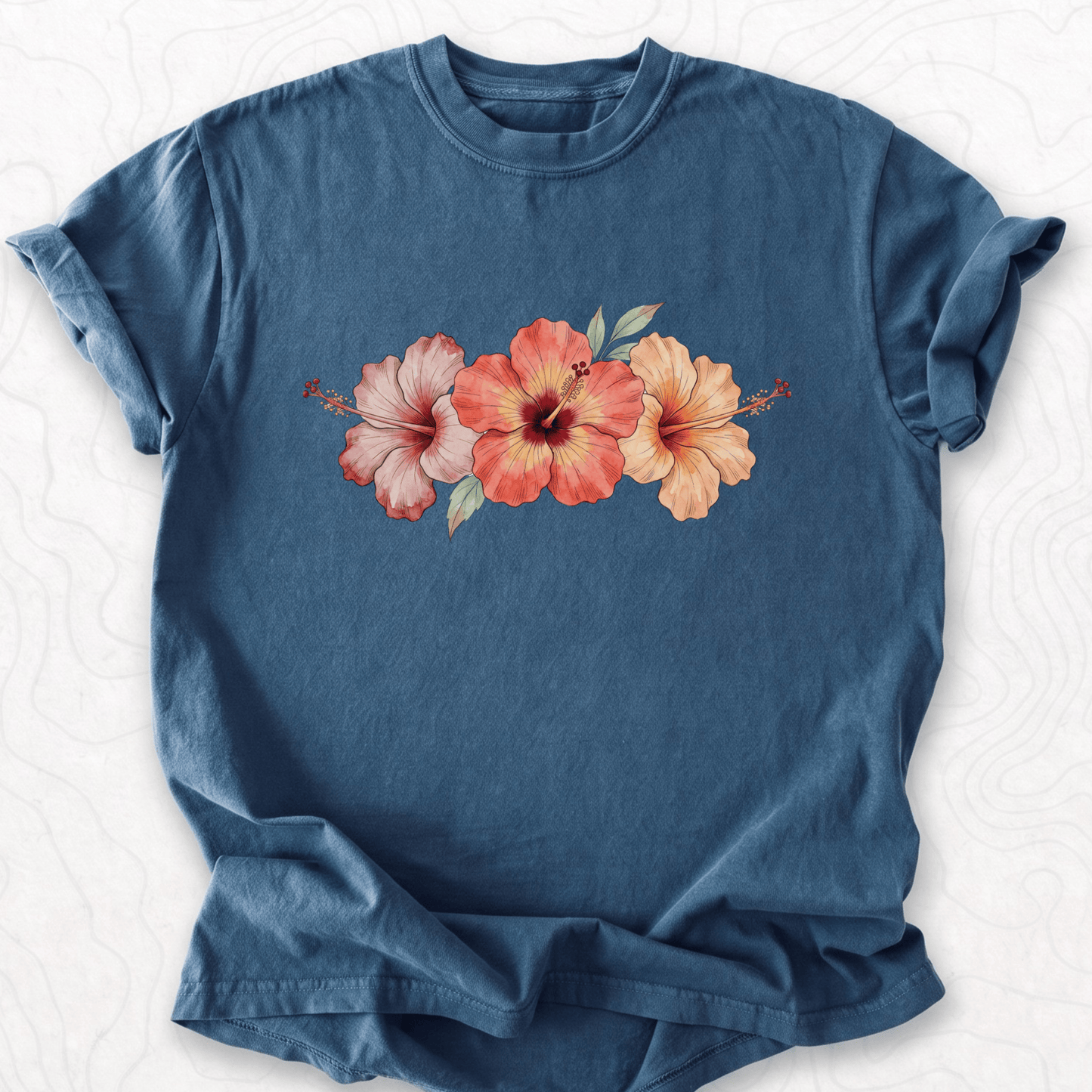 Hibiscus Flowers T-shirt