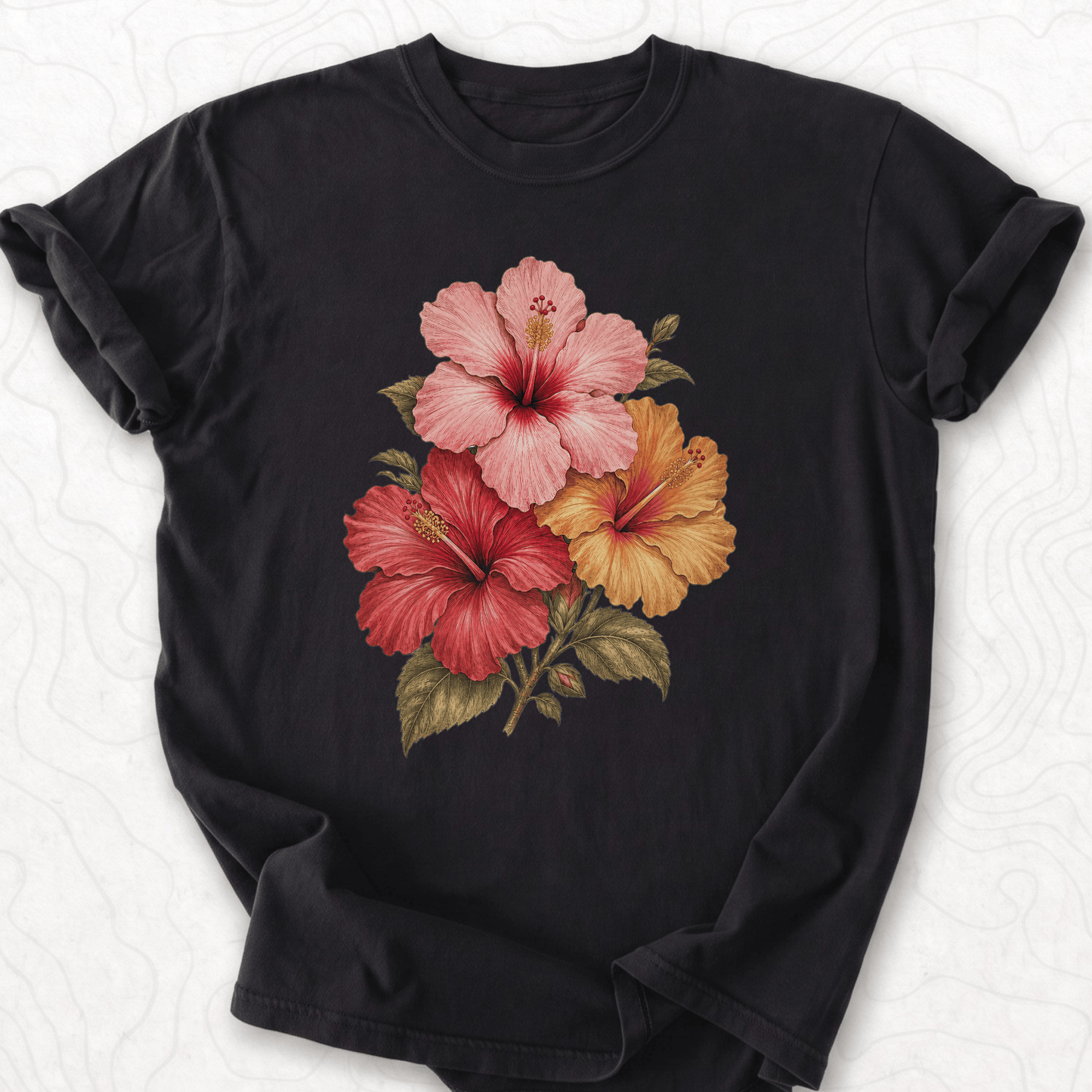 Hibiscus Flowers T-shirt