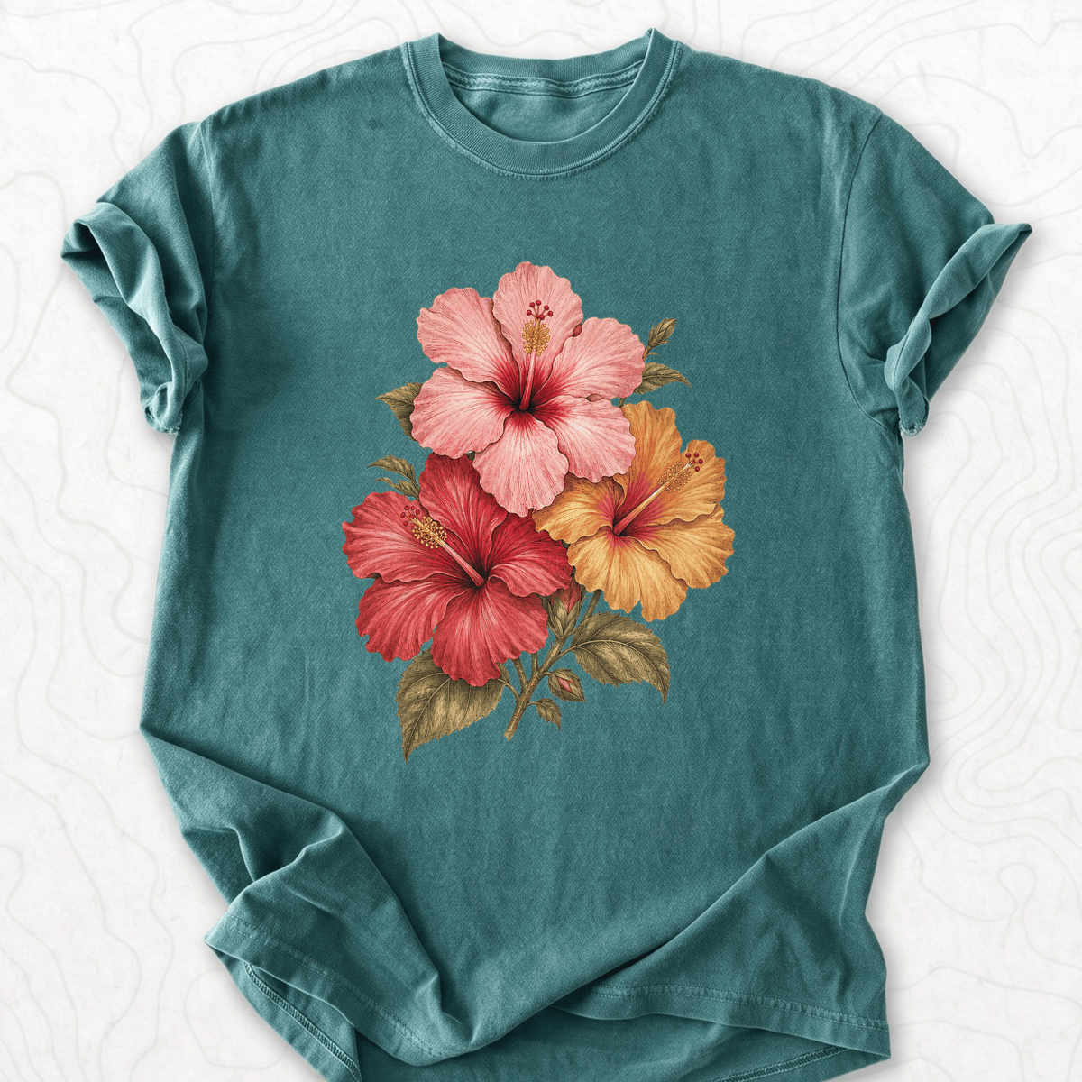 Hibiscus Flowers T-shirt