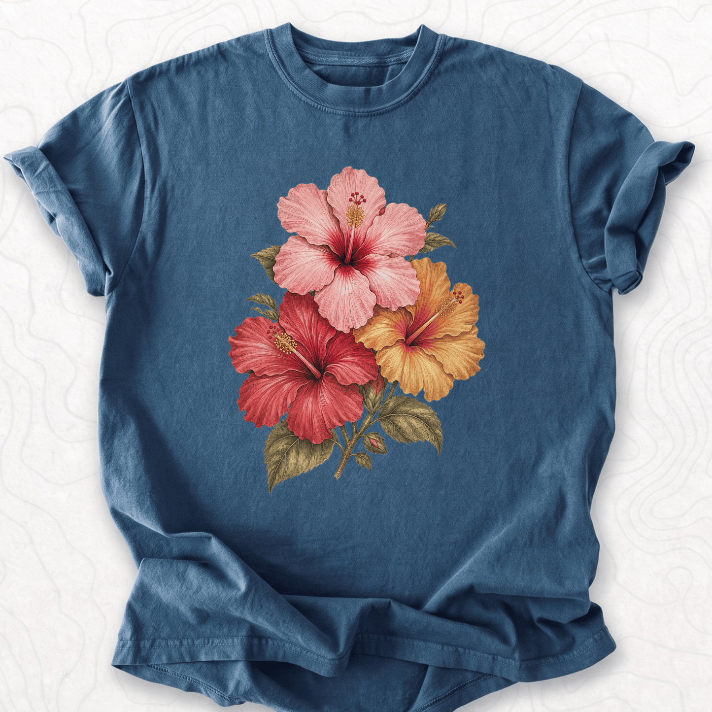 Hibiscus Flowers T-shirt
