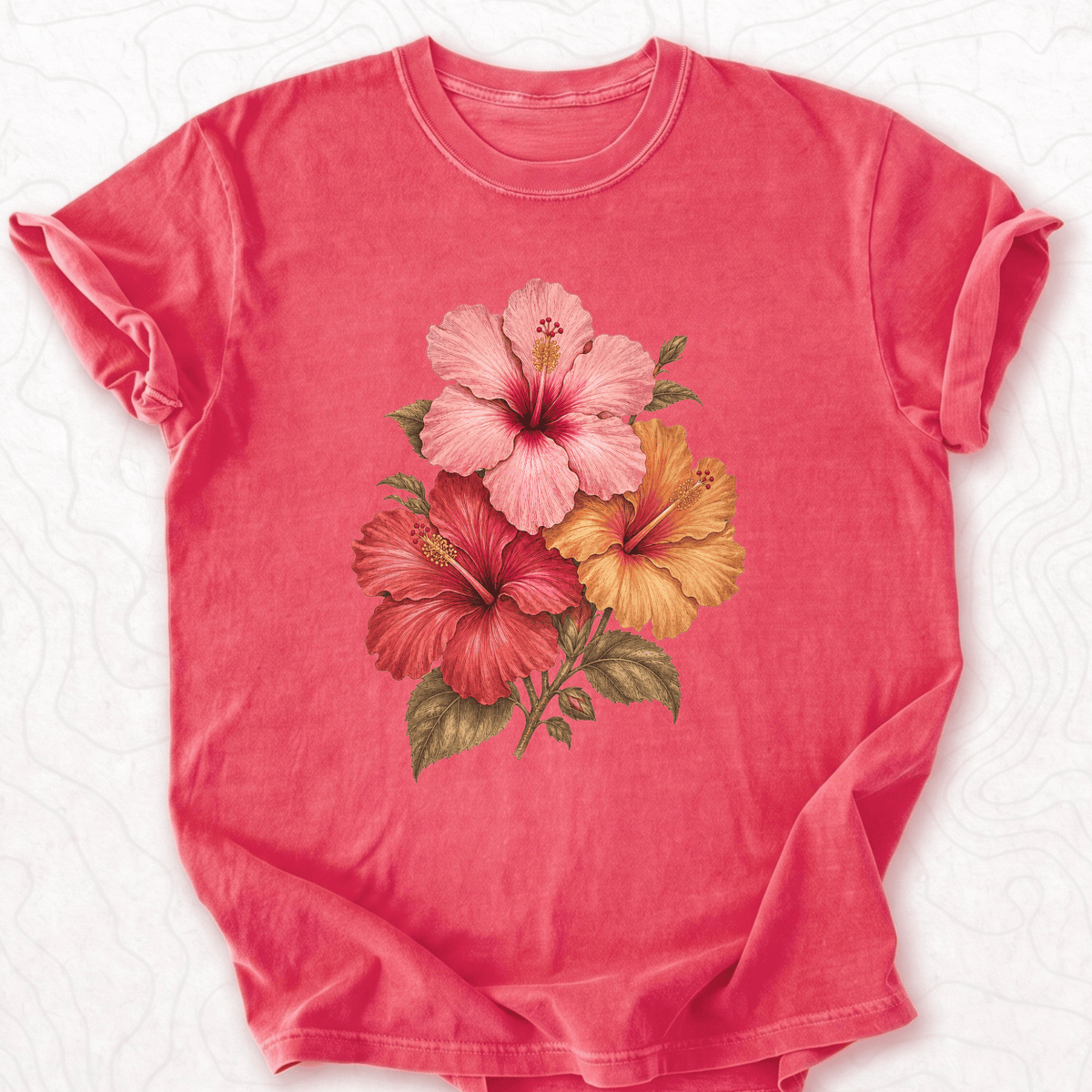 Hibiscus Flowers T-shirt