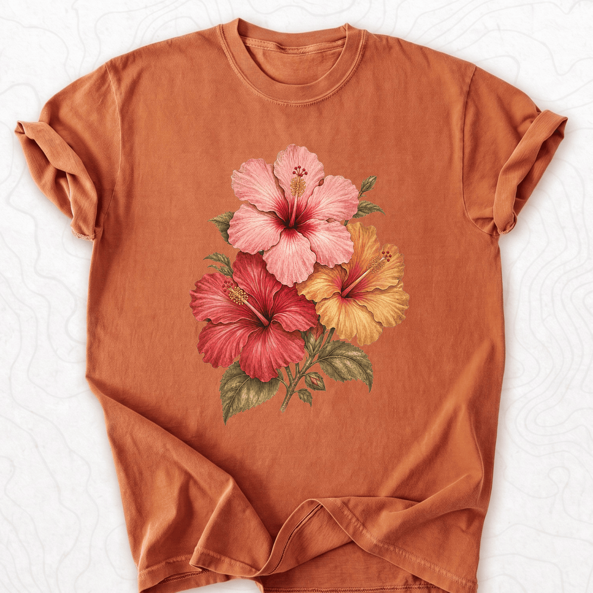Hibiscus Flowers T-shirt