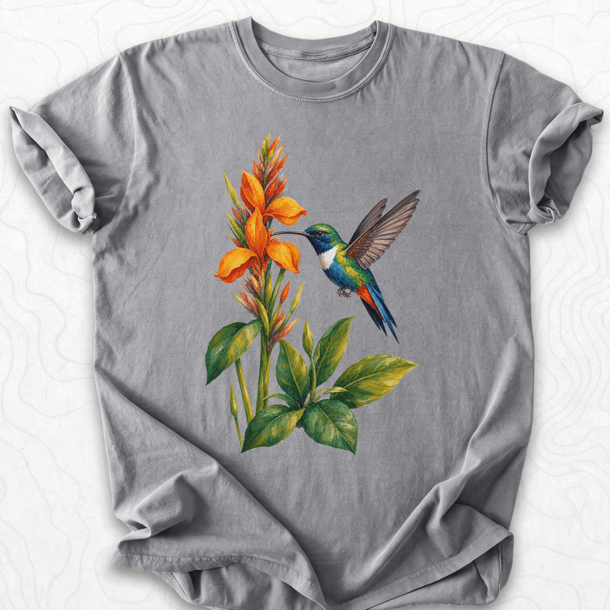 Hummingbird Flower T-shirt