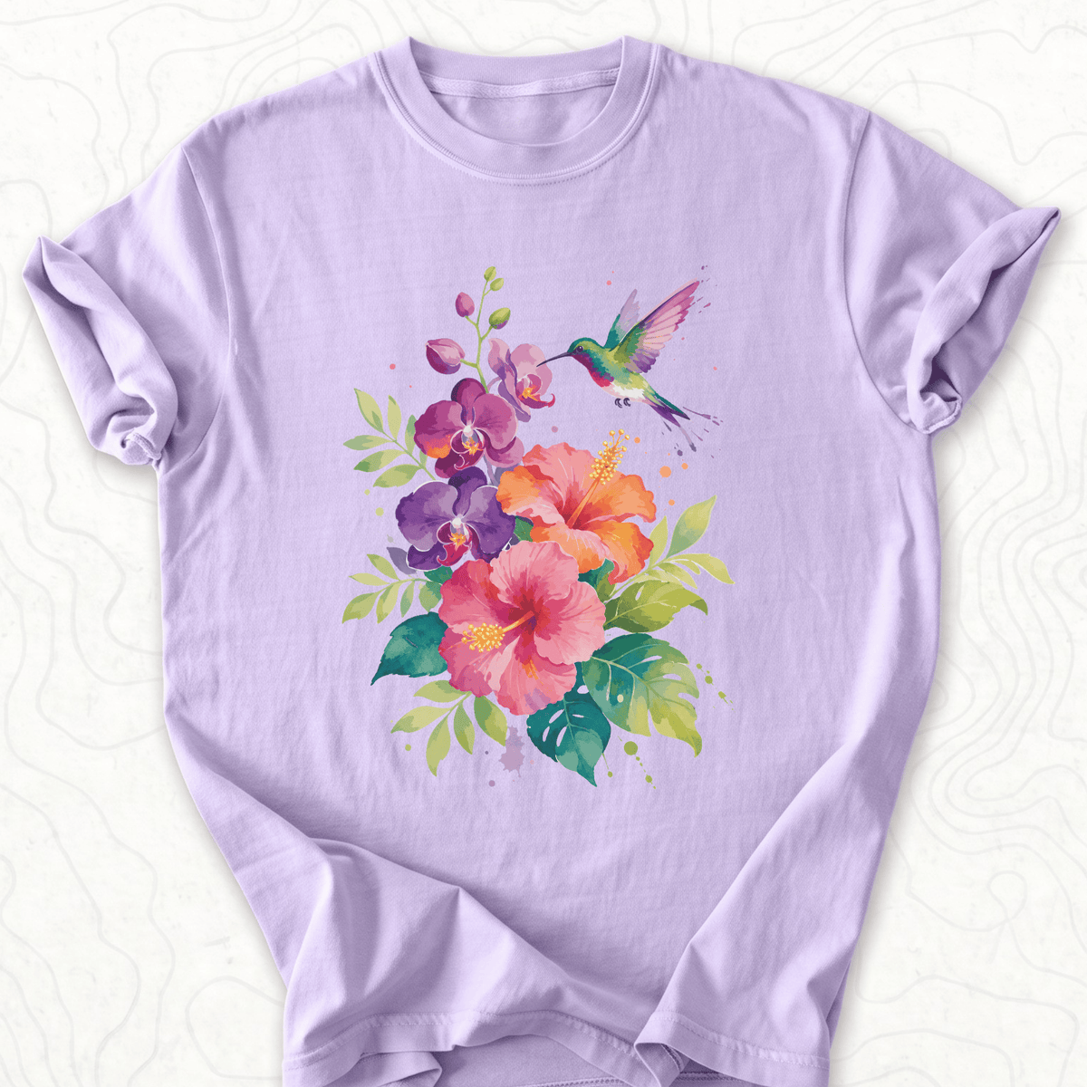 Hummingbird Flowers T-shirt