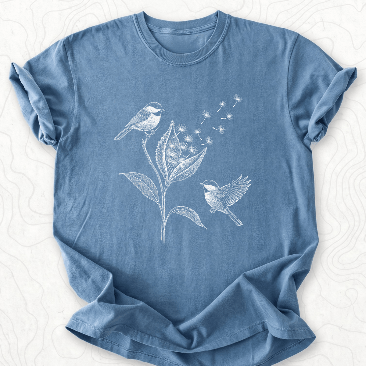 Birds And Blooms T-shirt