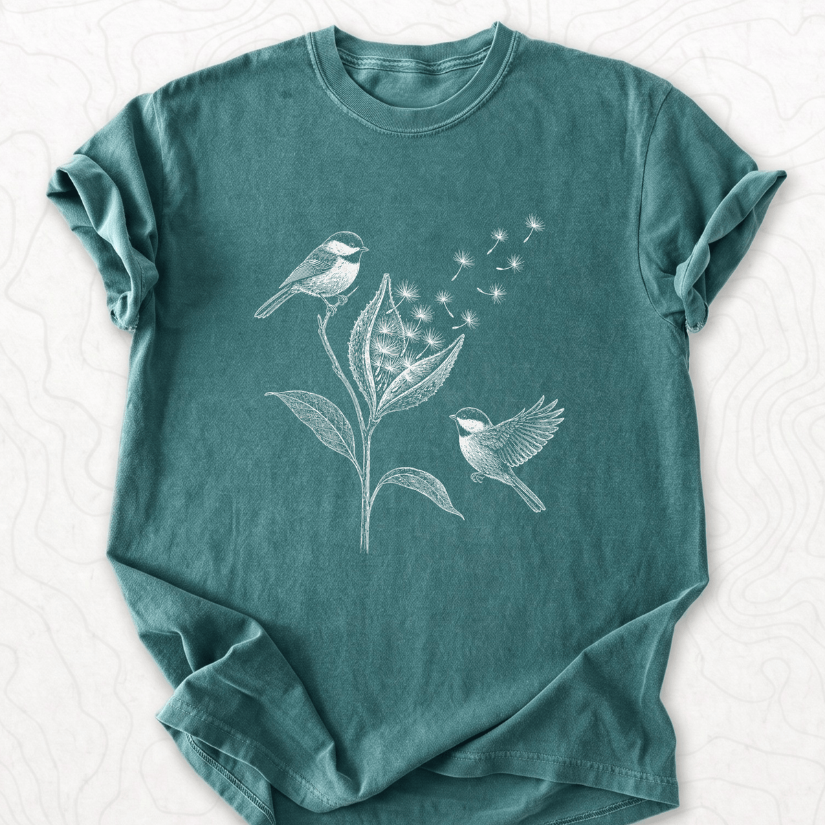 Birds And Blooms T-shirt