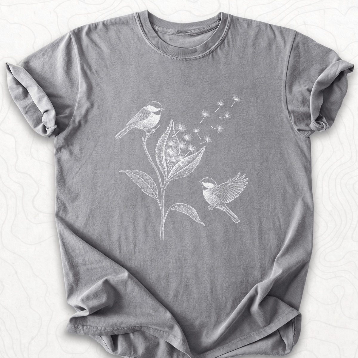 Birds And Blooms T-shirt