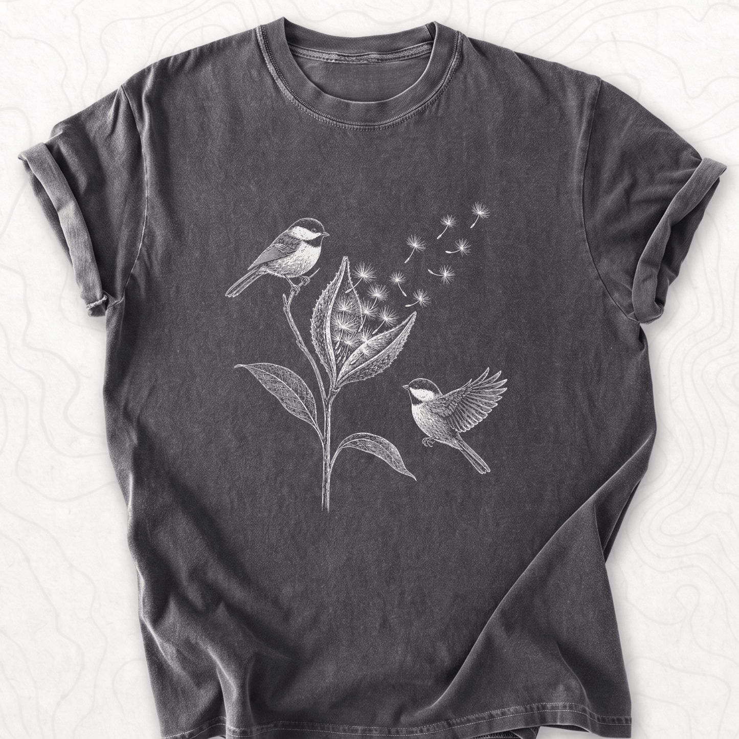 Birds And Blooms T-shirt