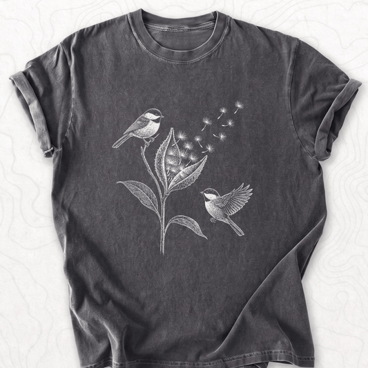 Birds And Blooms T-shirt