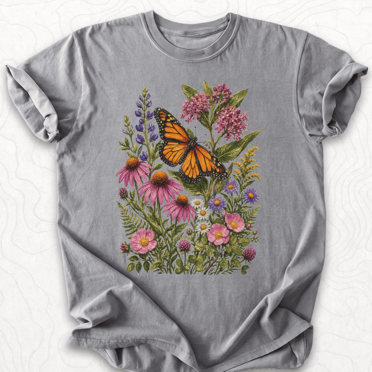 Monarch Wildflowers T-shirt