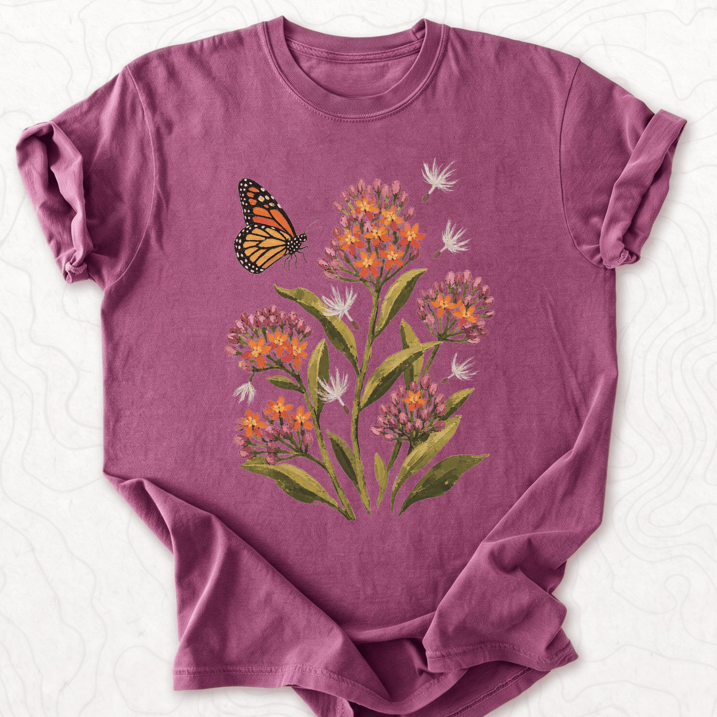 Monarch Wildflowers T-shirt