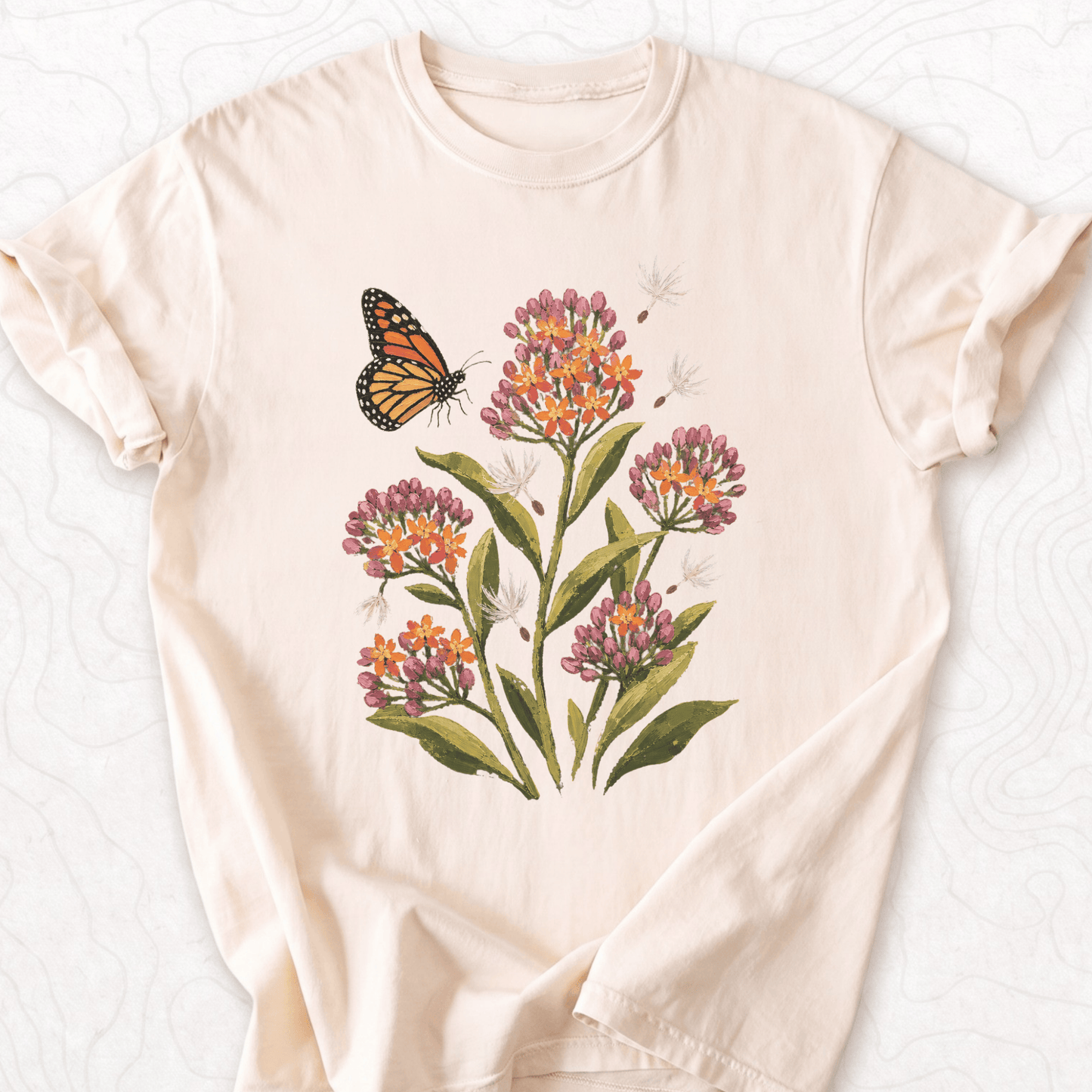 Monarch Wildflowers T-shirt