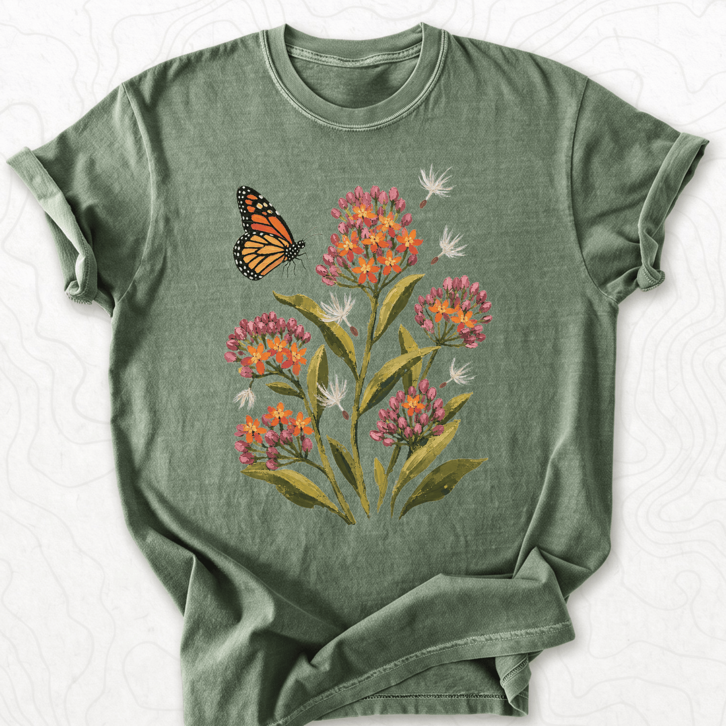 Monarch Wildflowers T-shirt