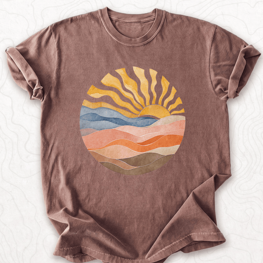 Abstract Sunrise T-shirt