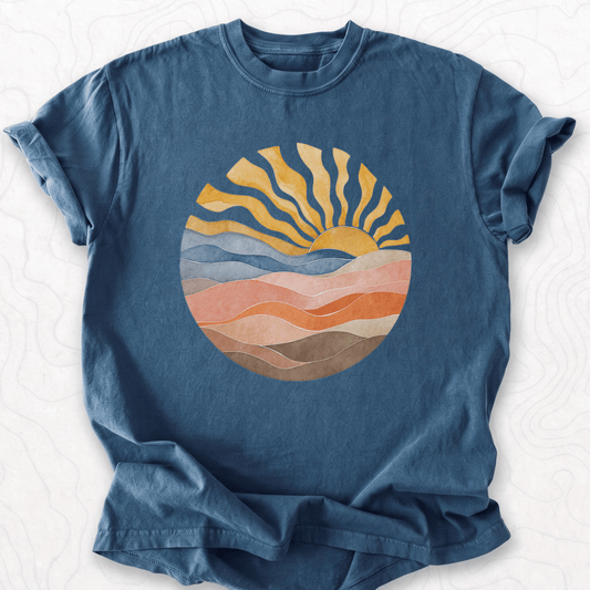 Abstract Sunrise T-shirt