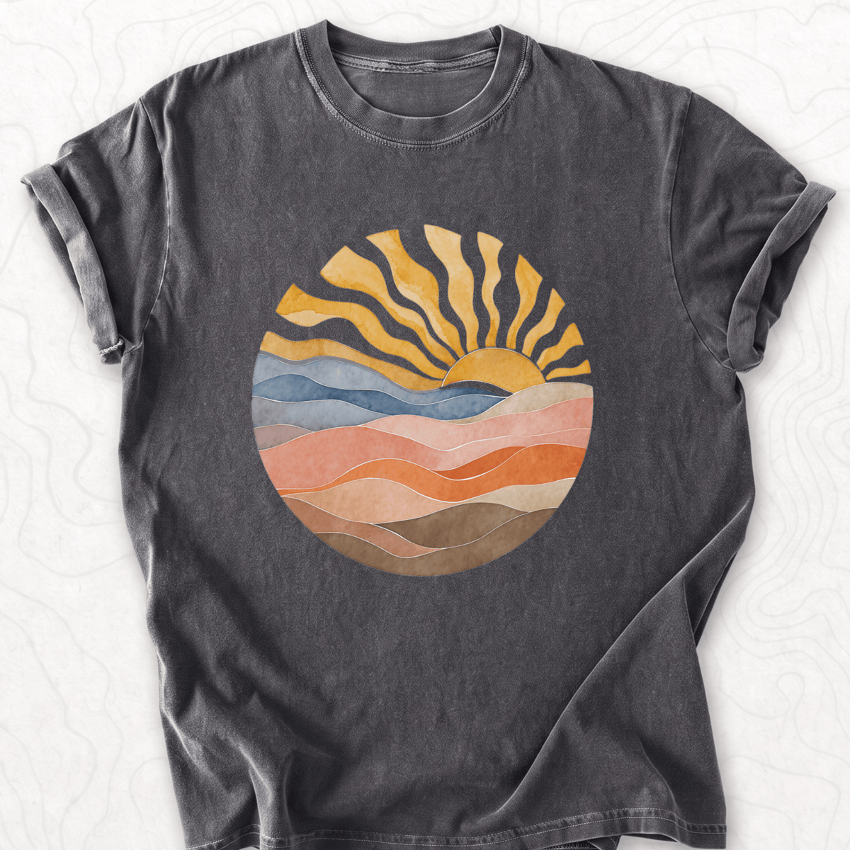 Abstract Sunrise T-shirt