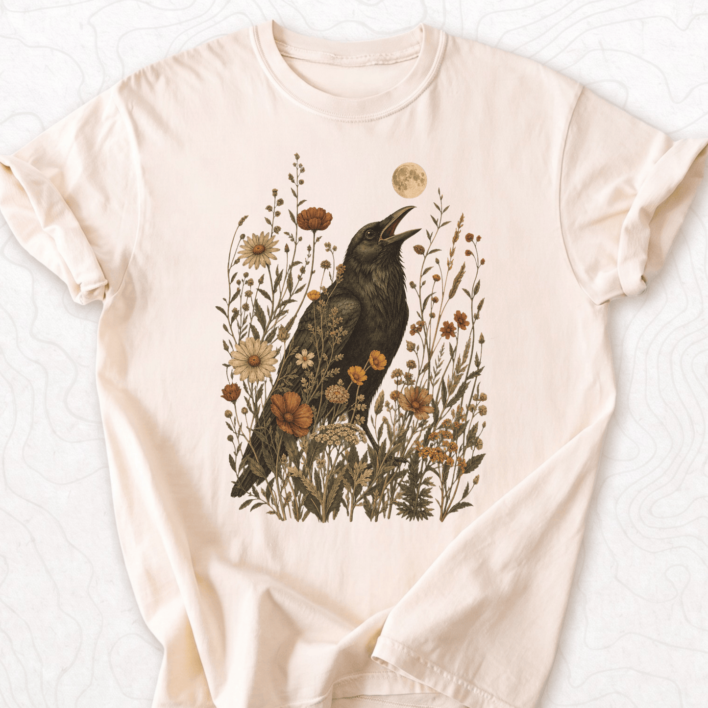 Moonlit Raven T-shirt