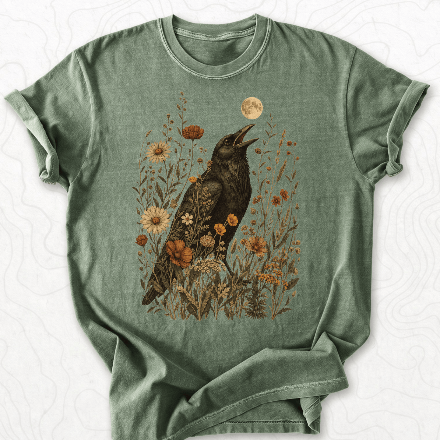 Moonlit Raven T-shirt