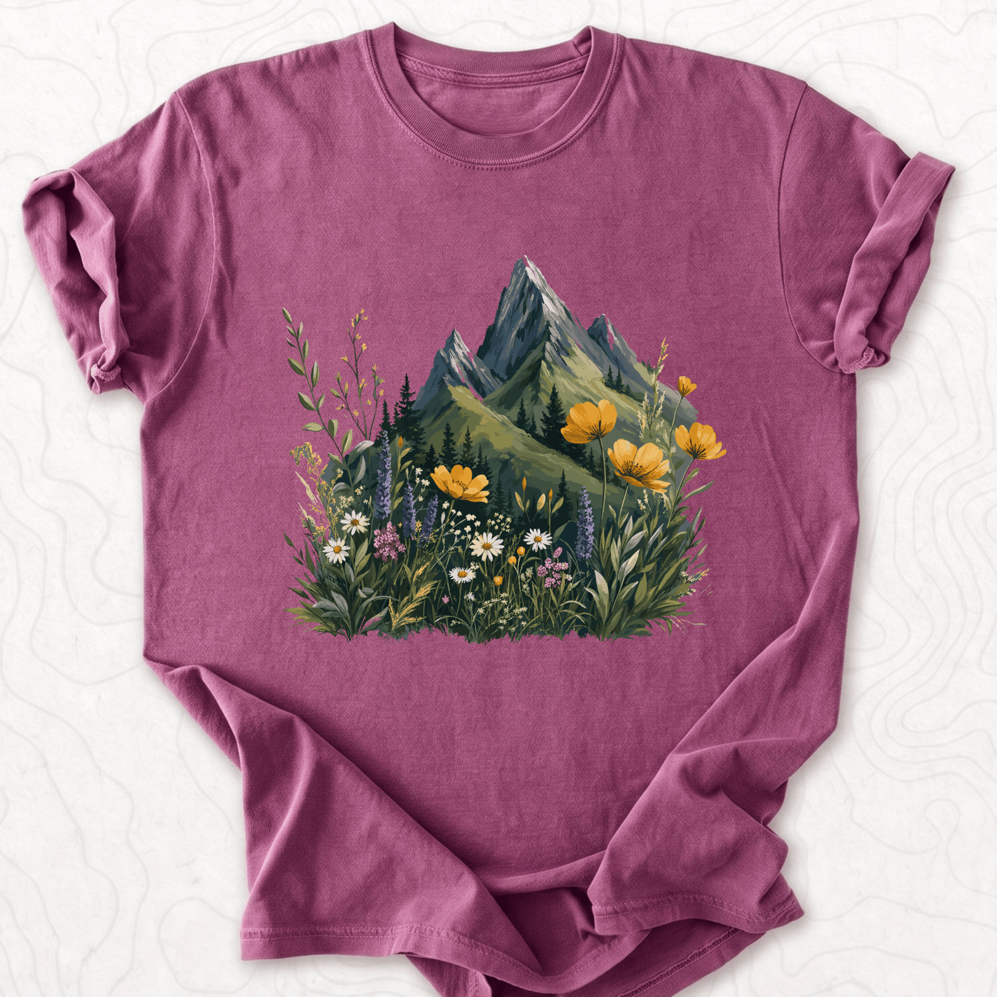 Mountain Wildflowers T-shirt