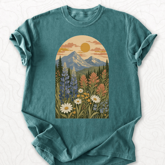 Mountain Wildflowers T-shirt