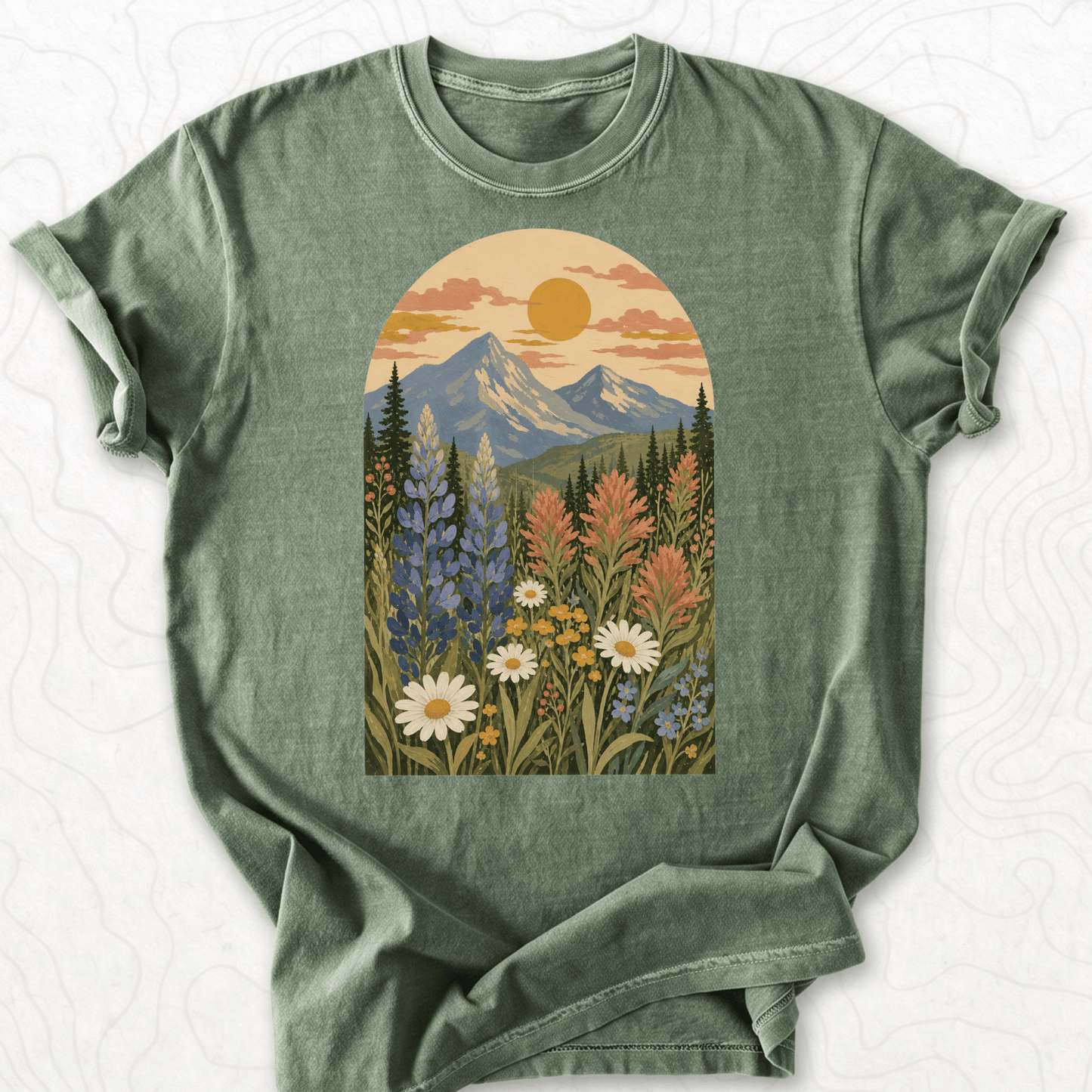 Mountain Wildflowers T-shirt