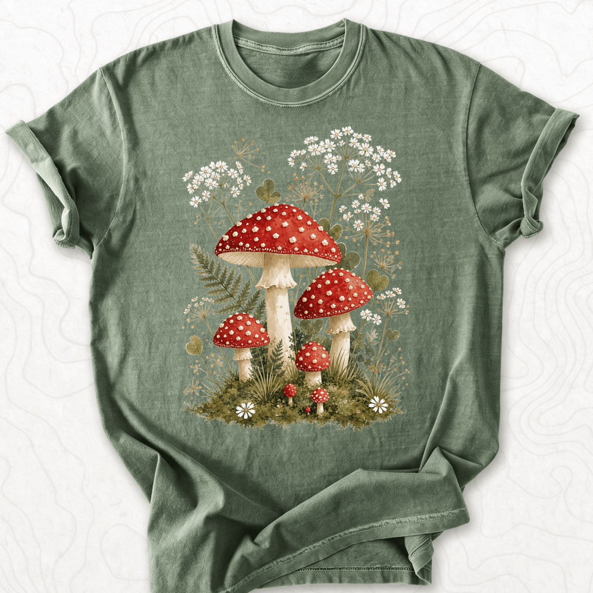 Mushroom Garden T-shirt