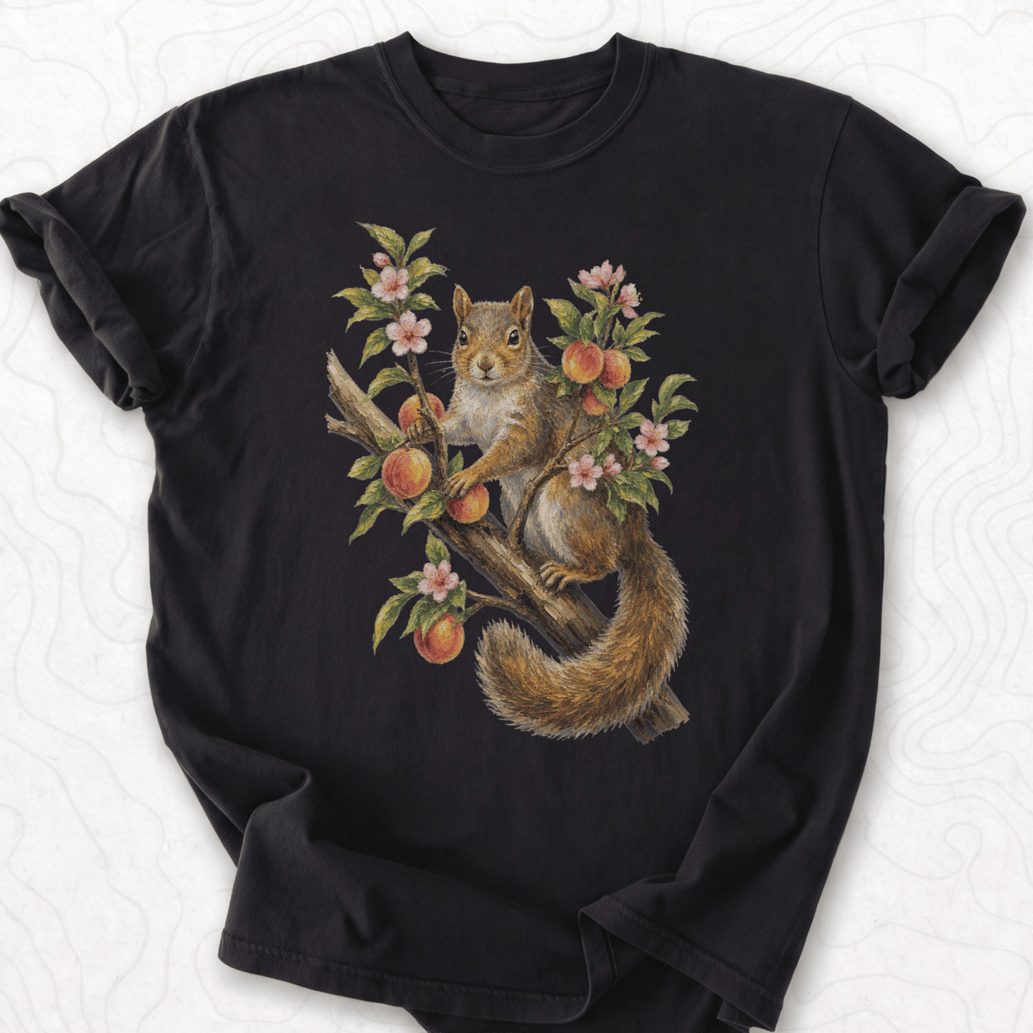 Peach Squirrel T-shirt