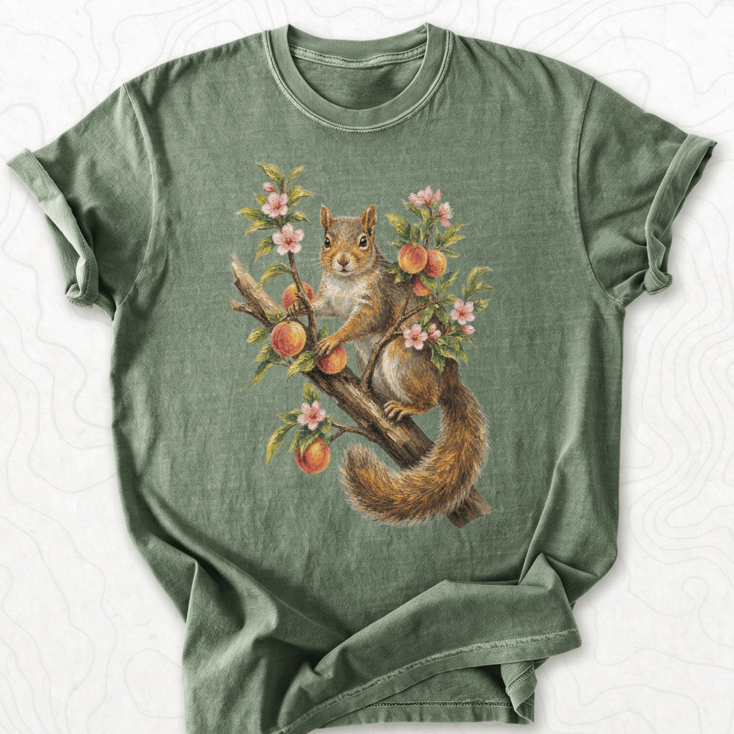 Peach Squirrel T-shirt