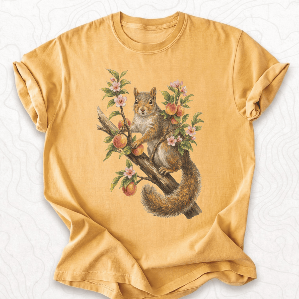 Peach Squirrel T-shirt