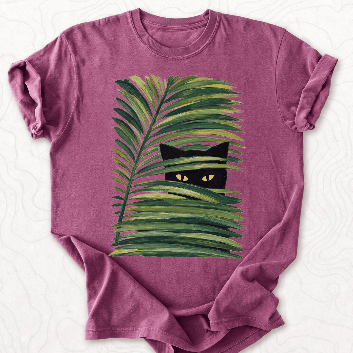 Peeking Cat T-shirt