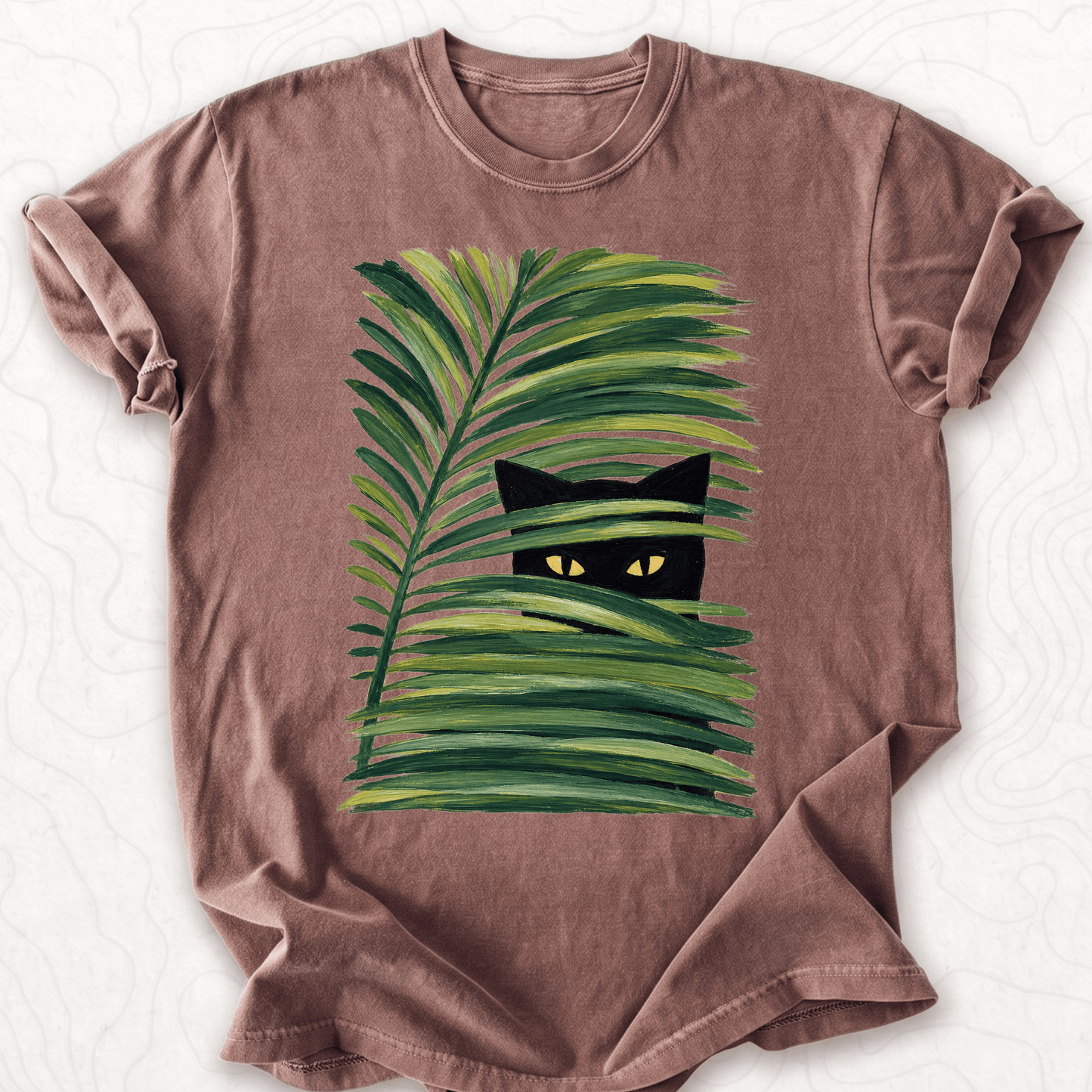 Peeking Cat T-shirt