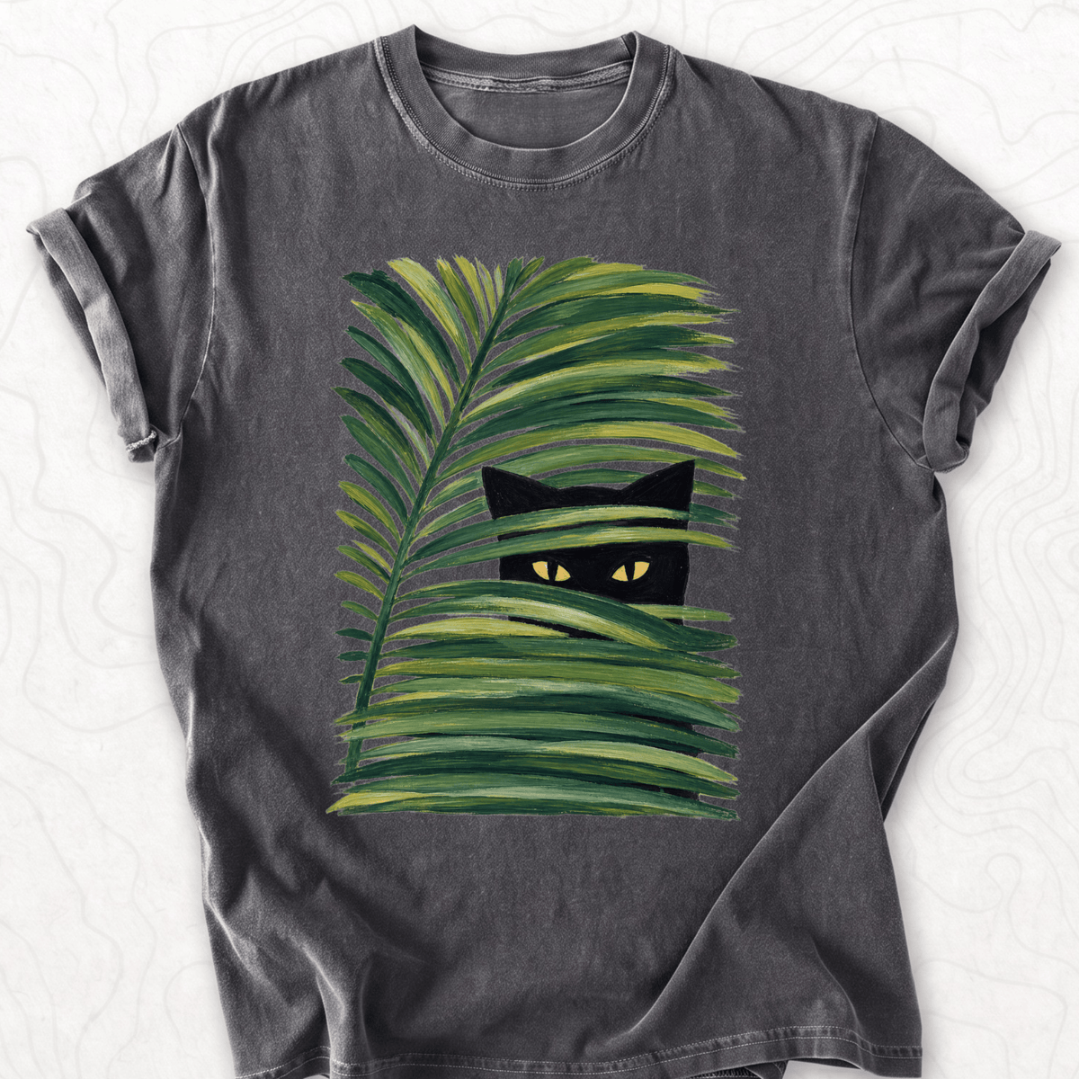 Peeking Cat T-shirt
