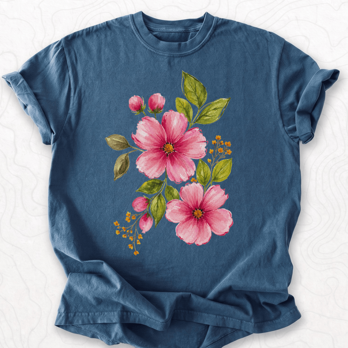 Pink Floral T-shirt