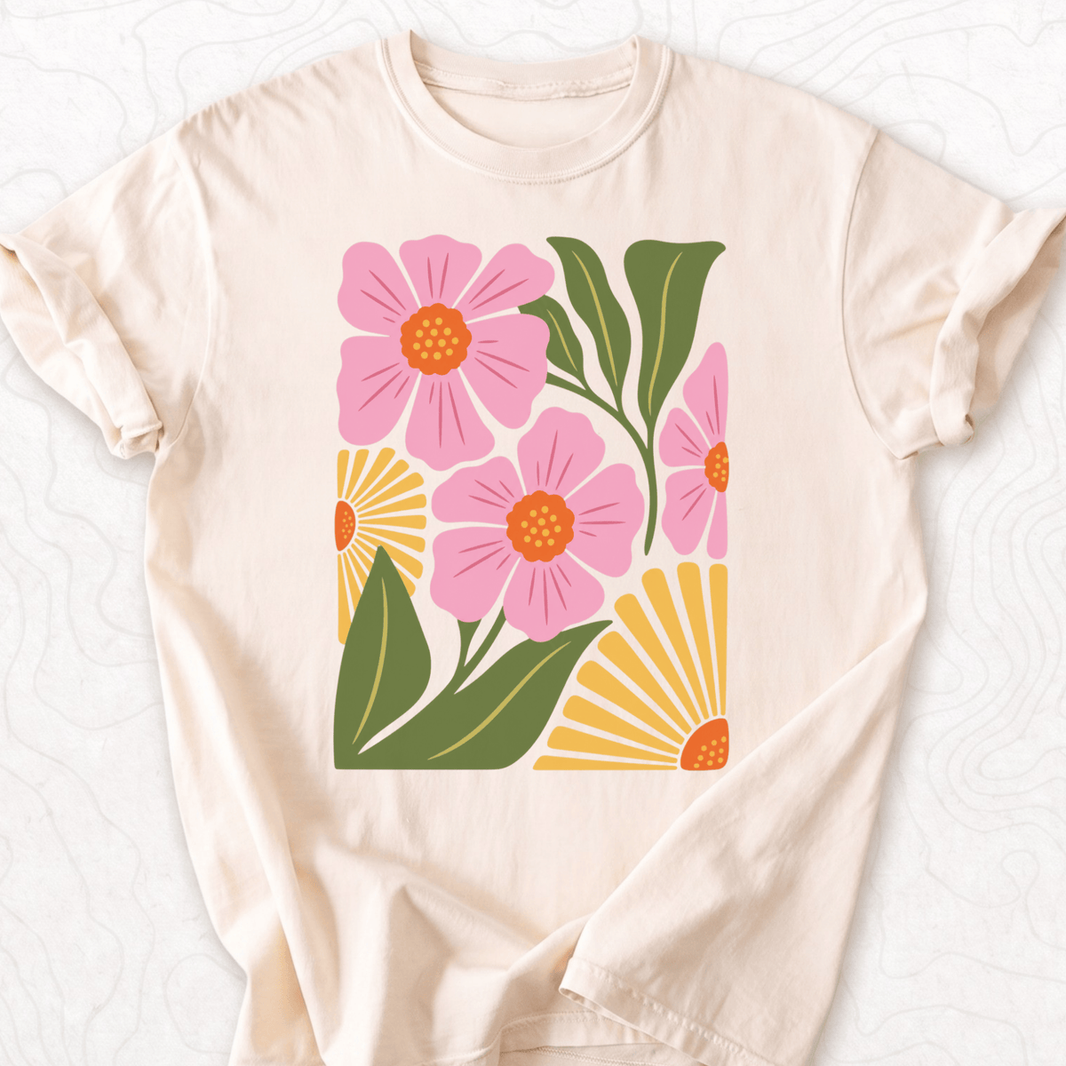 Pink Floral T-shirt