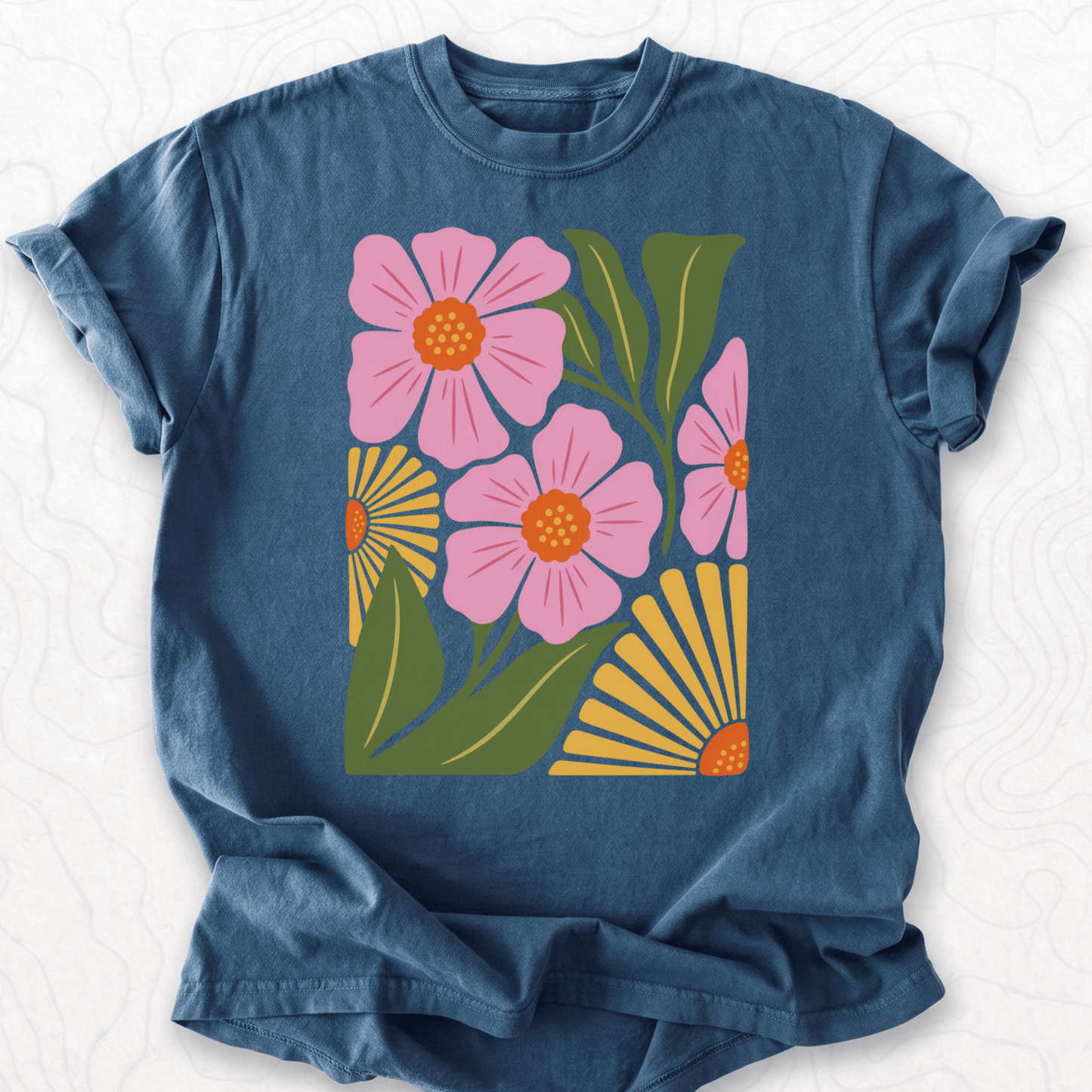 Pink Floral T-shirt